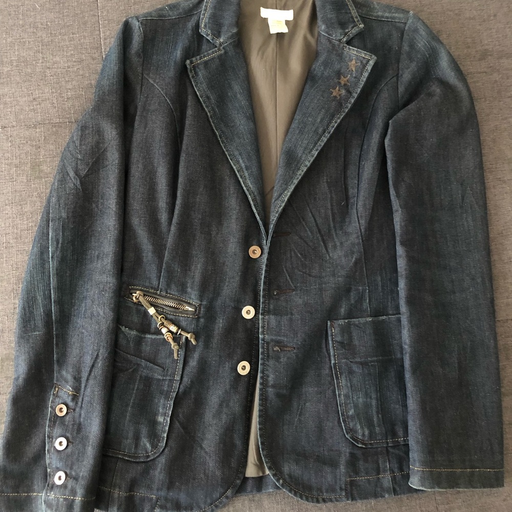 Diesel Jean fitted jacket